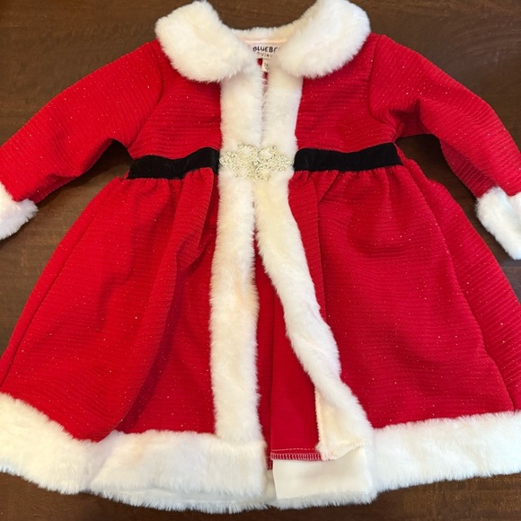 Blueberi Boulevard Other - Blueberi Boulevard Toddler Girl Christmas Holiday Dress Jacket